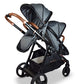 Ventura Single to Double Sit-And- Stand Stroller & 2nd Toddler Seat | Package # 3