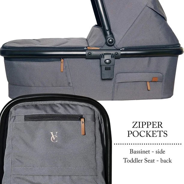 Maverick Single to Double Stroller & Bassinet | Package # 2