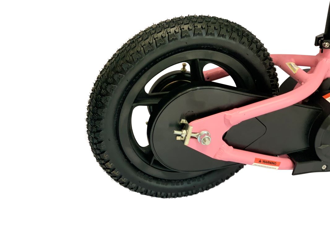 BROC USA 12-inch Balance Kids E-Bike - Pink
