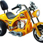 Mini Moto Red Hawk Motorcycle 12v Yellow