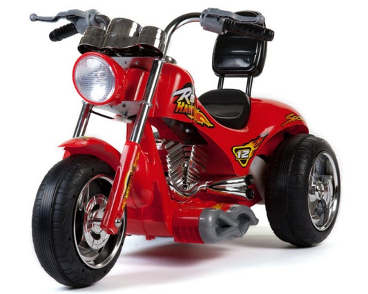 Mini Moto Red Hawk Motorcycle 12v Red