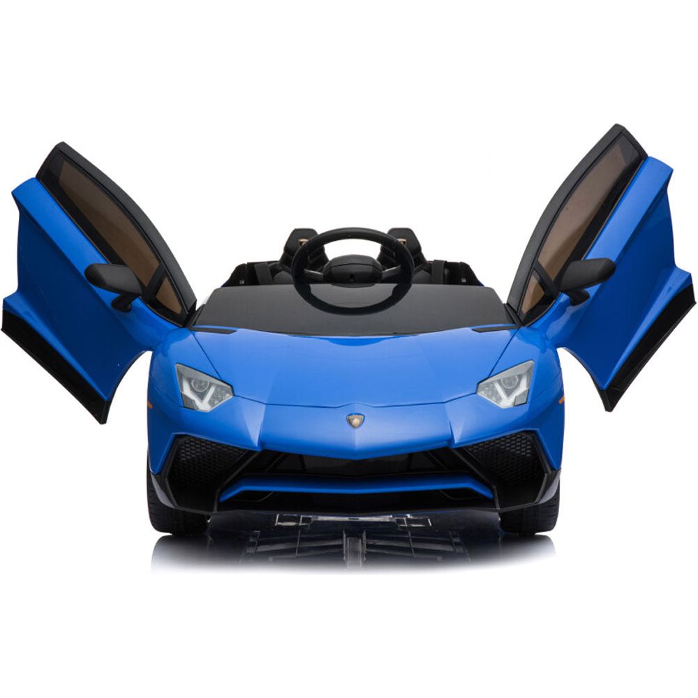 Mini Moto Lamborghini 12v Blue (2.4ghz RC)
