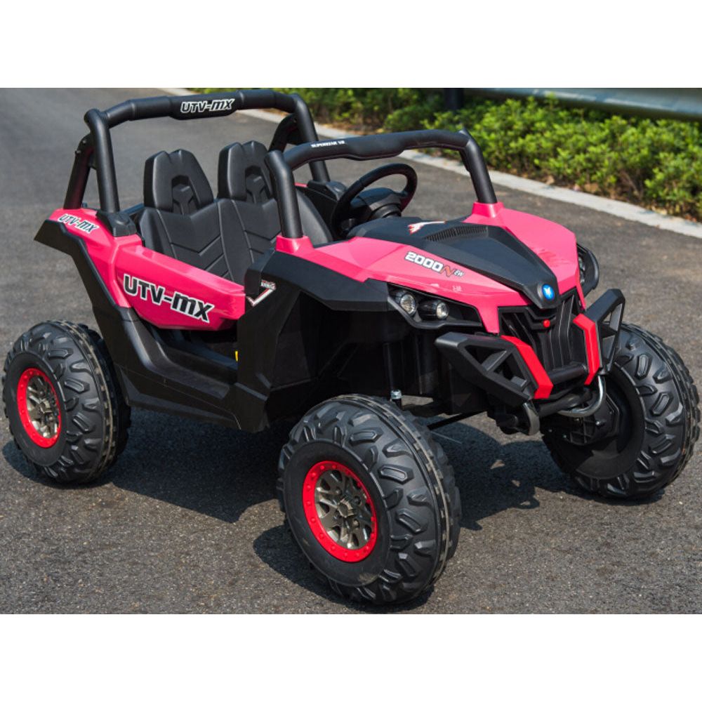 Mini Moto UTV 4x4 12v Pink (2.4ghz RC)