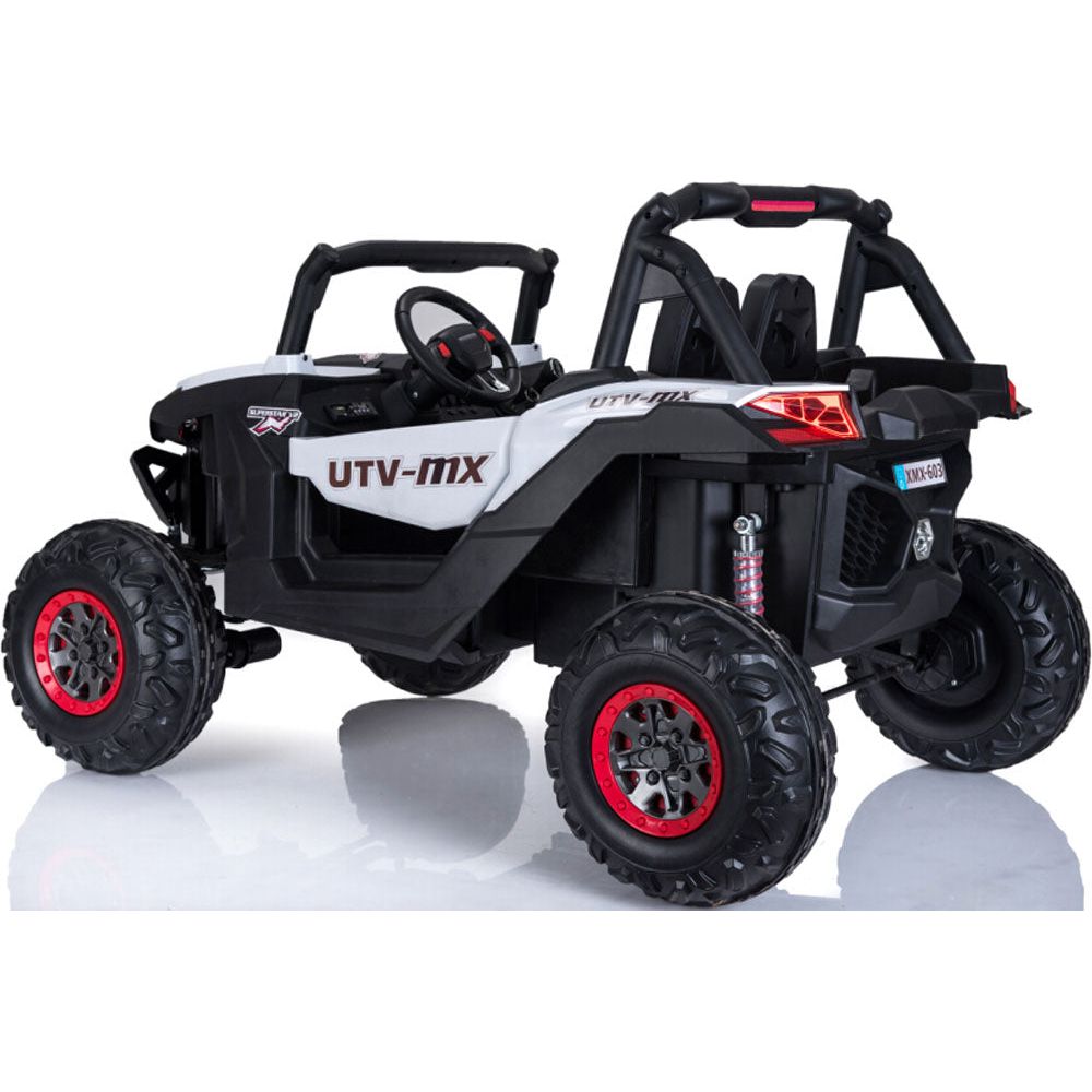 Mini Moto UTV 4x4 12v White (2.4ghz RC)