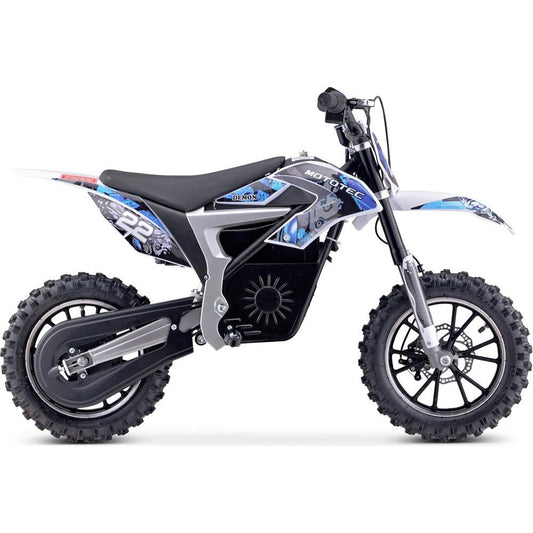 MotoTec 36v 500w Demon Electric Dirt Bike Lithium Green