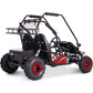 MotoTec Mud Monster XL 72v 2000w Electric Go Kart Full Suspension Red
