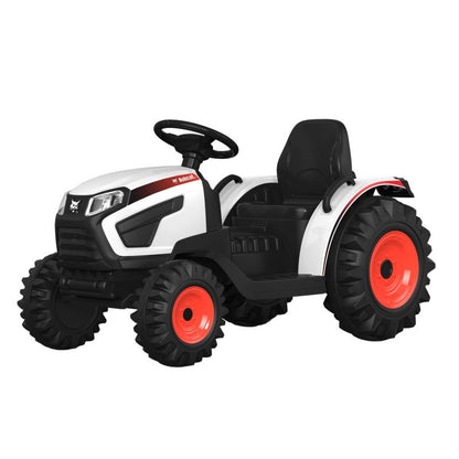 Bobcat 12V Battery Powered Farm Tractor - Kids Ride-On Toy