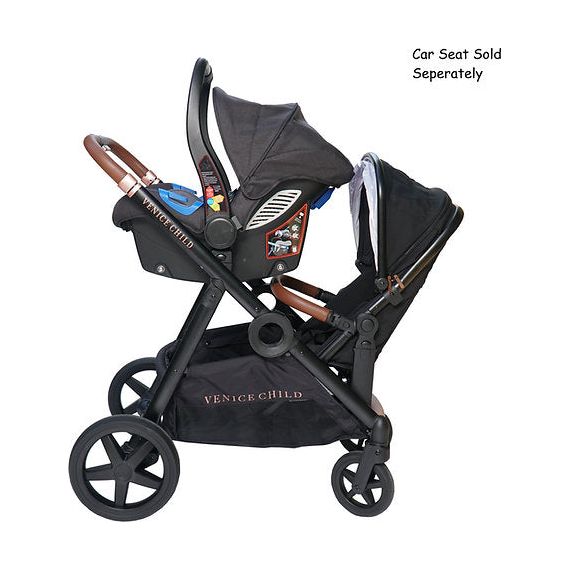 Maverick Single to Double Stroller & 2nd Seat | Package # 3