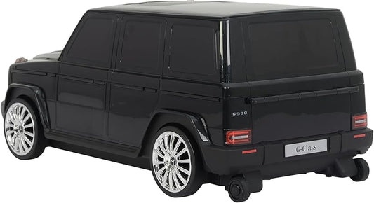 Mercedes G-Class 2-in-1 Kids Ride-On Suitcase & Push Car - Black