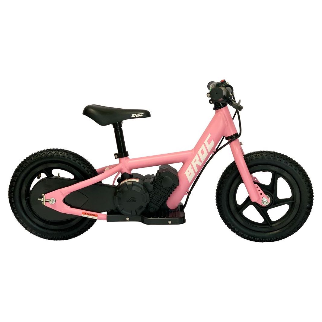 BROC USA 12-inch Balance Kids E-Bike - Pink