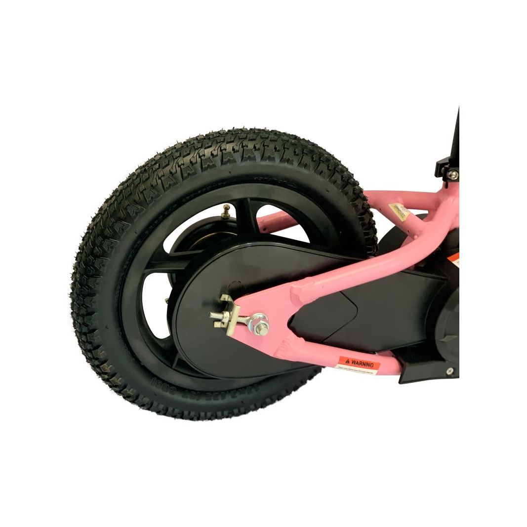 BROC USA 12-inch Balance Kids E-Bike - Pink