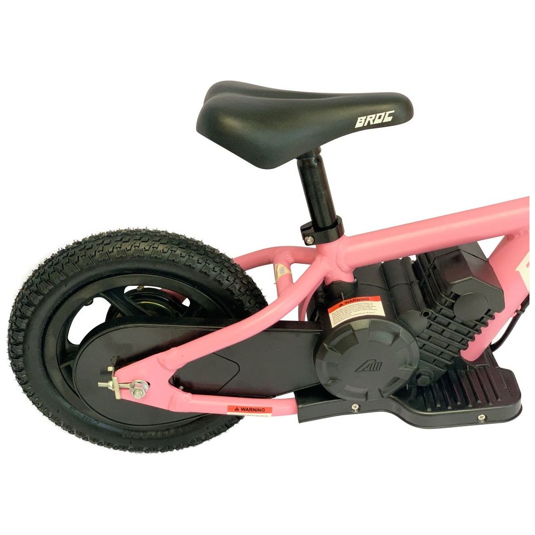 BROC USA 12-inch Balance Kids E-Bike - Pink