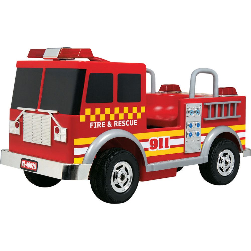 Kalee Fire Truck 12v Red