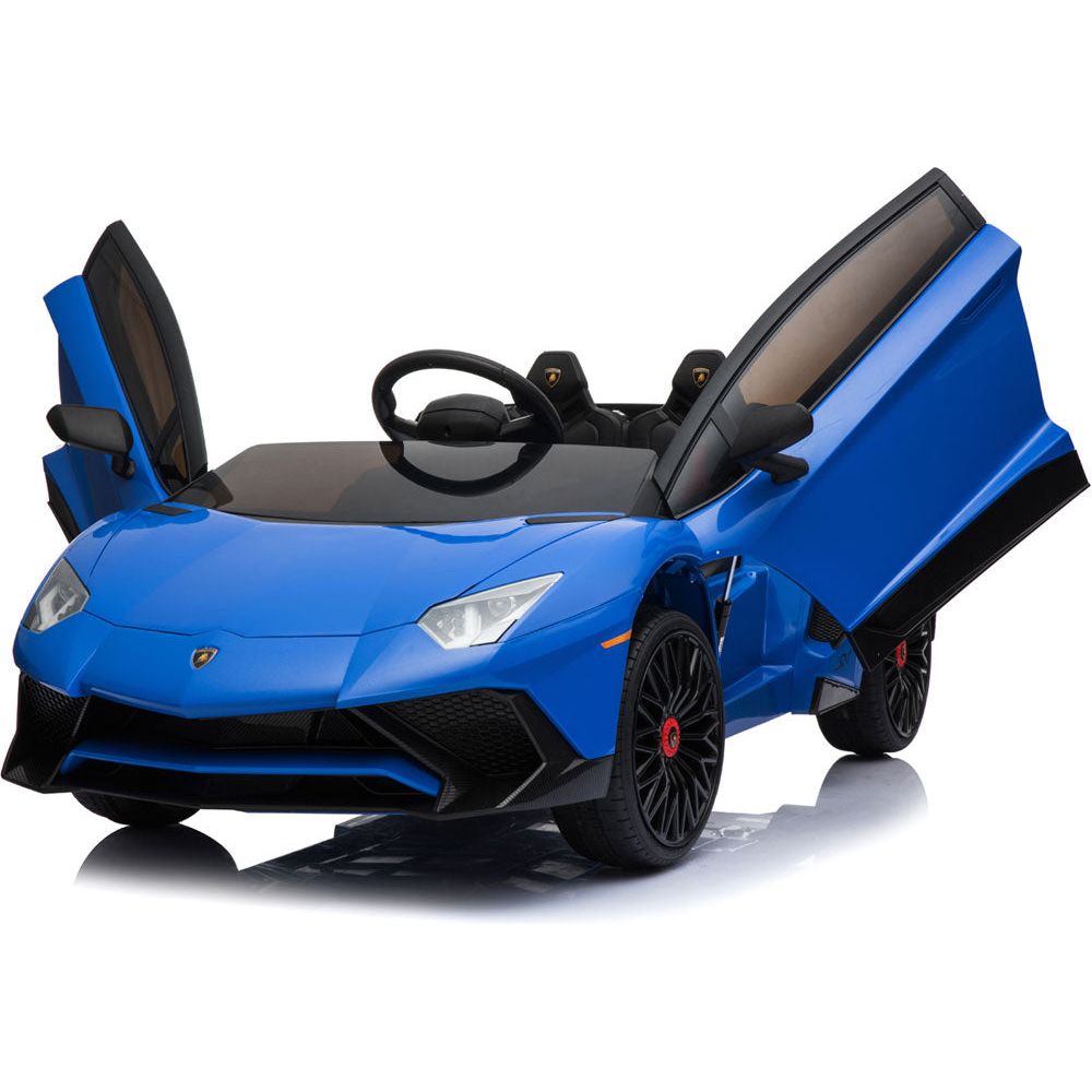 Mini Moto Lamborghini 12v Blue (2.4ghz RC)