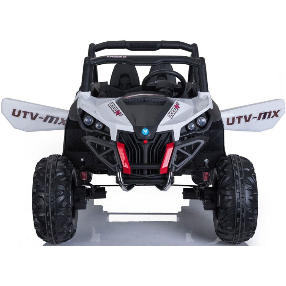 Mini Moto UTV 4x4 12v White (2.4ghz RC)