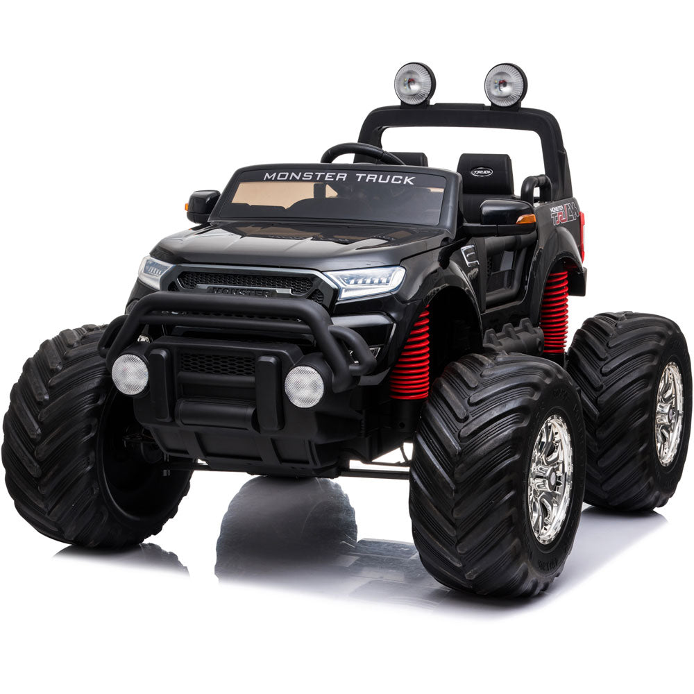 MotoTec Monster Truck 4x4 12v Black (2.4ghz)