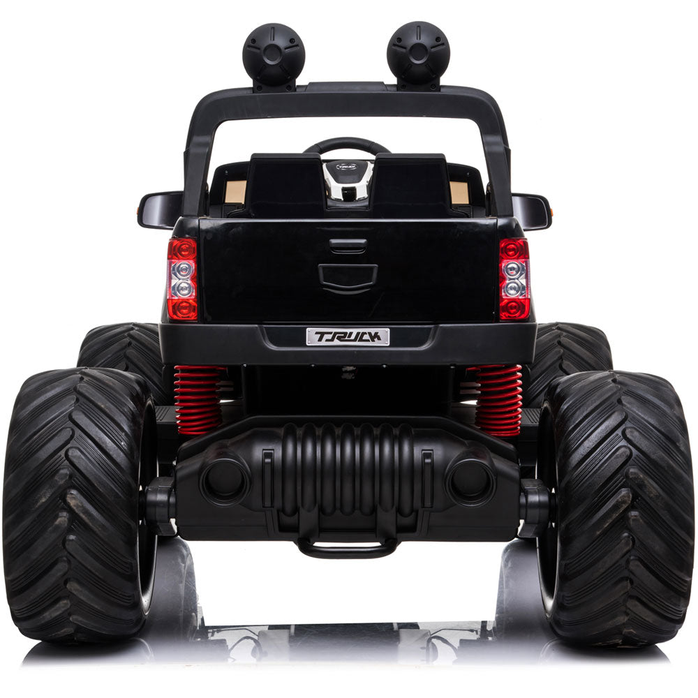 MotoTec Monster Truck 4x4 12v Black (2.4ghz)