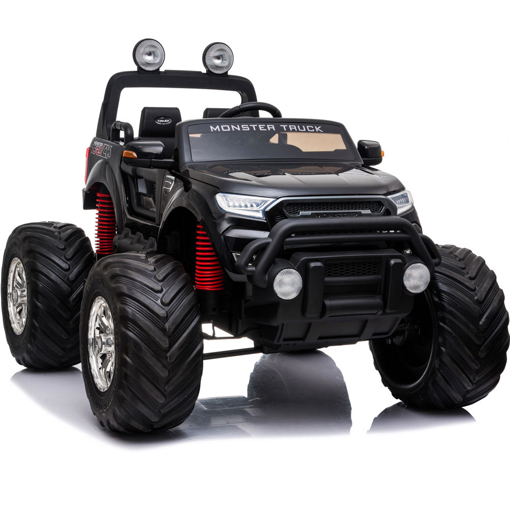 MotoTec Monster Truck 4x4 12v Black (2.4ghz)