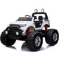 MotoTec Monster Truck 4x4 12v White (2.4ghz)