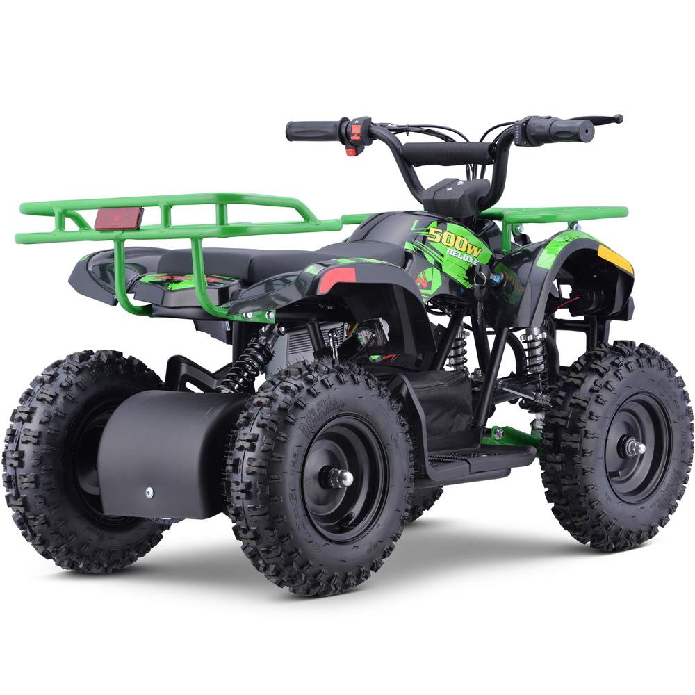 MotoTec Sonora 36v 500w Kids ATV Green