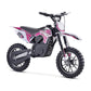 MotoTec 24v 500w Gazella Electric Dirt Bike Purple