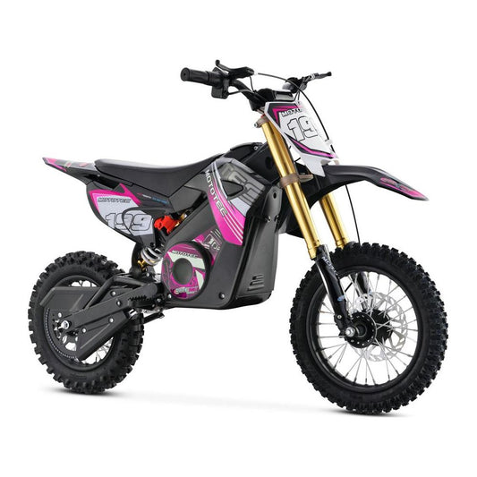 MotoTec 36v Pro Electric Dirt Bike 1000w Lithium Pink