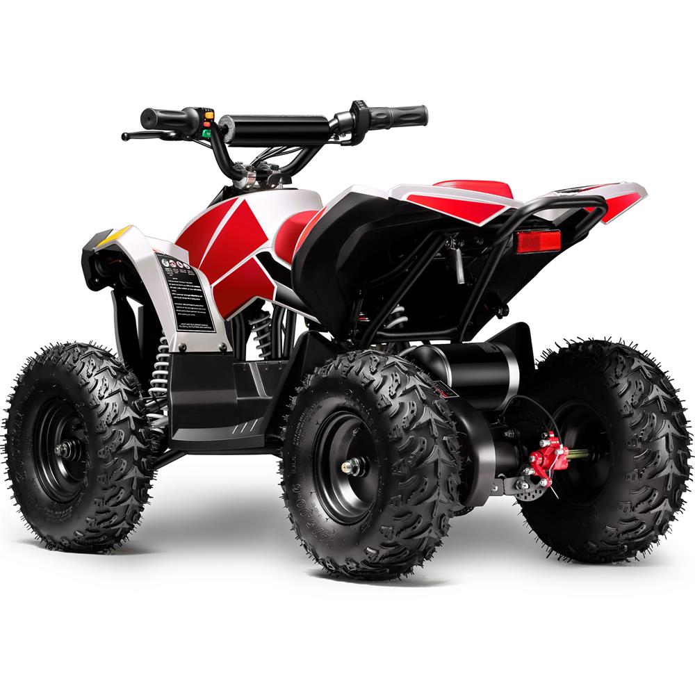 MotoTec E-Bully 36v 1000w ATV White