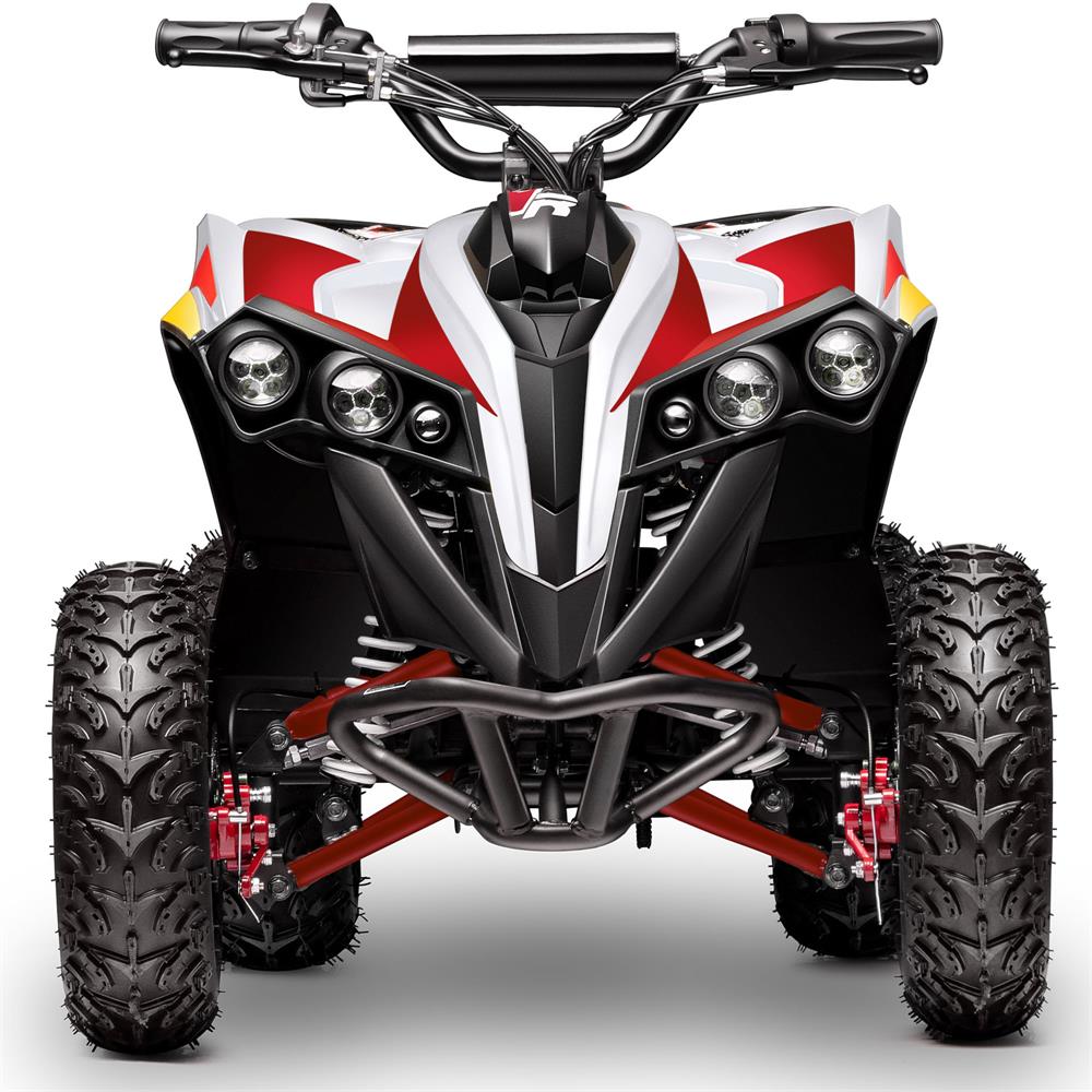 MotoTec E-Bully 36v 1000w ATV White