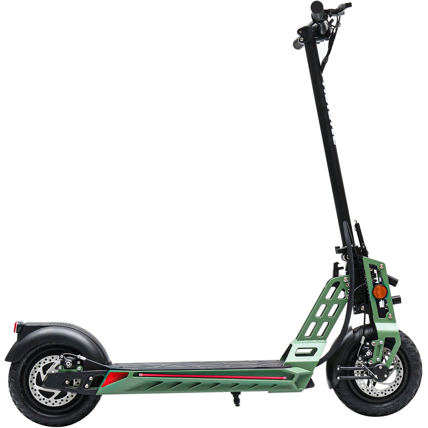 MotoTec Free Ride 48v 600w Lithium Electric Scooter Green