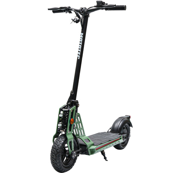 MotoTec Free Ride 48v 600w Lithium Electric Scooter Green