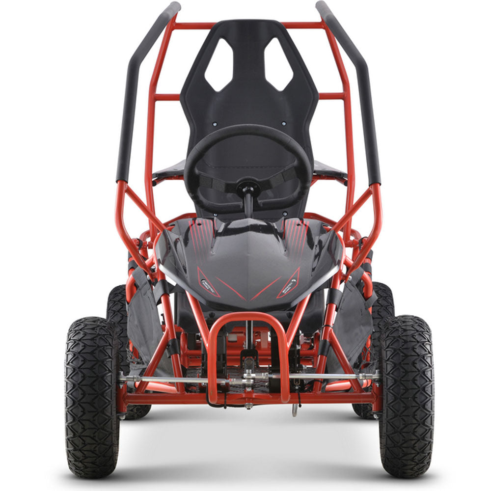 MotoTec Maverick Go Kart 36v 1000w Red