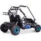 MotoTec Mud Monster XL 60v 2000w Electric Go Kart Full Suspension Blue