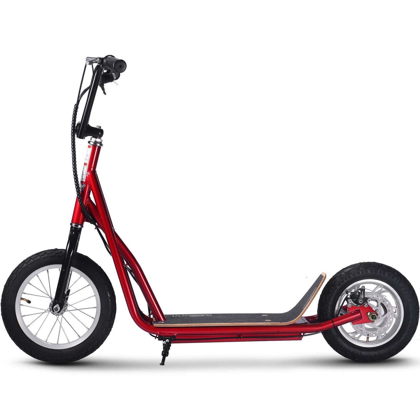 MotoTec Groove 36v 350w Big Wheel Lithium Electric Scooter Red