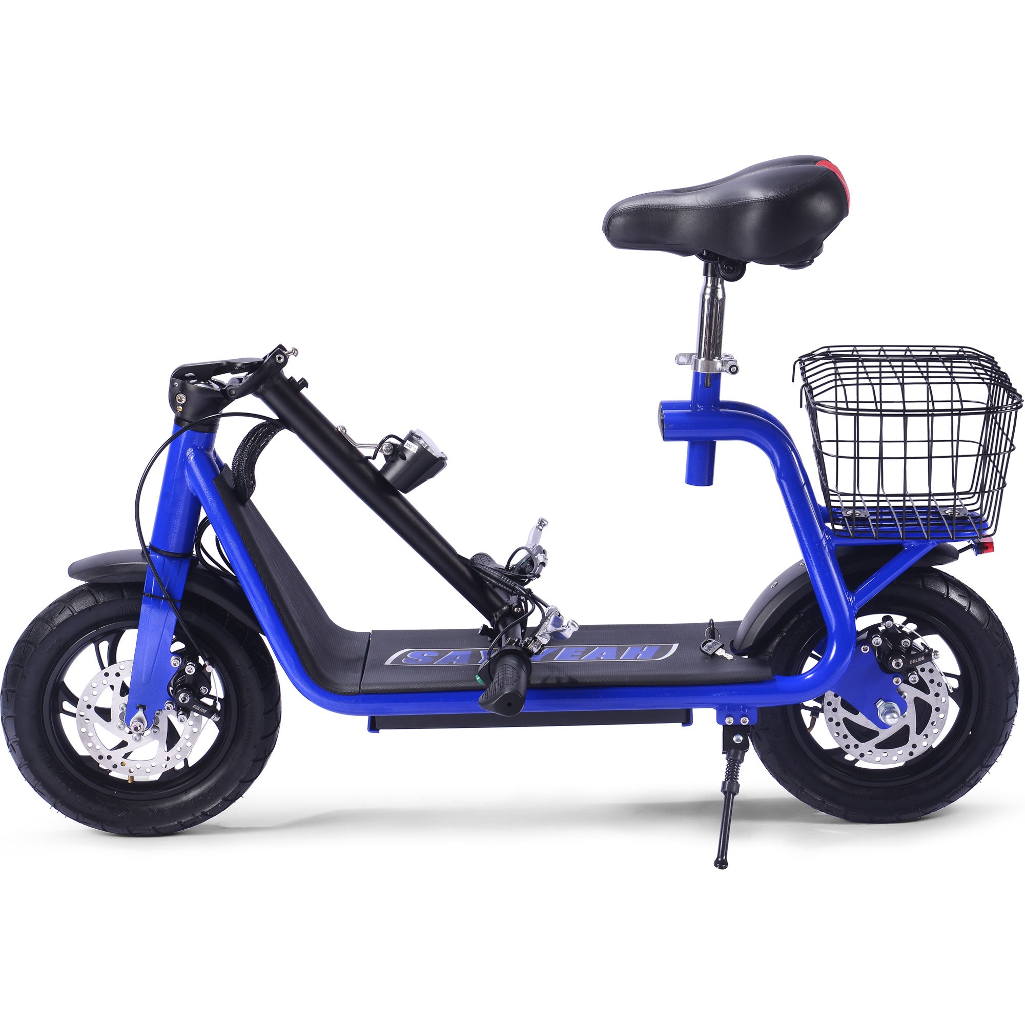 MotoTec Metro 36v 500w Lithium Electric Scooter Blue – The