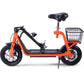 MotoTec Metro 36v 500w Lithium Electric Scooter Orange