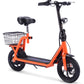 MotoTec Metro 36v 500w Lithium Electric Scooter Orange