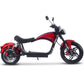 MotoTec Raven 60v 30ah 2500w Lithium Electric Scooter Red