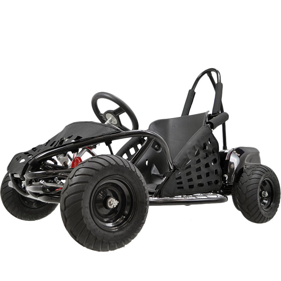 MotoTec Off Road Go Kart 48v 1000w Black