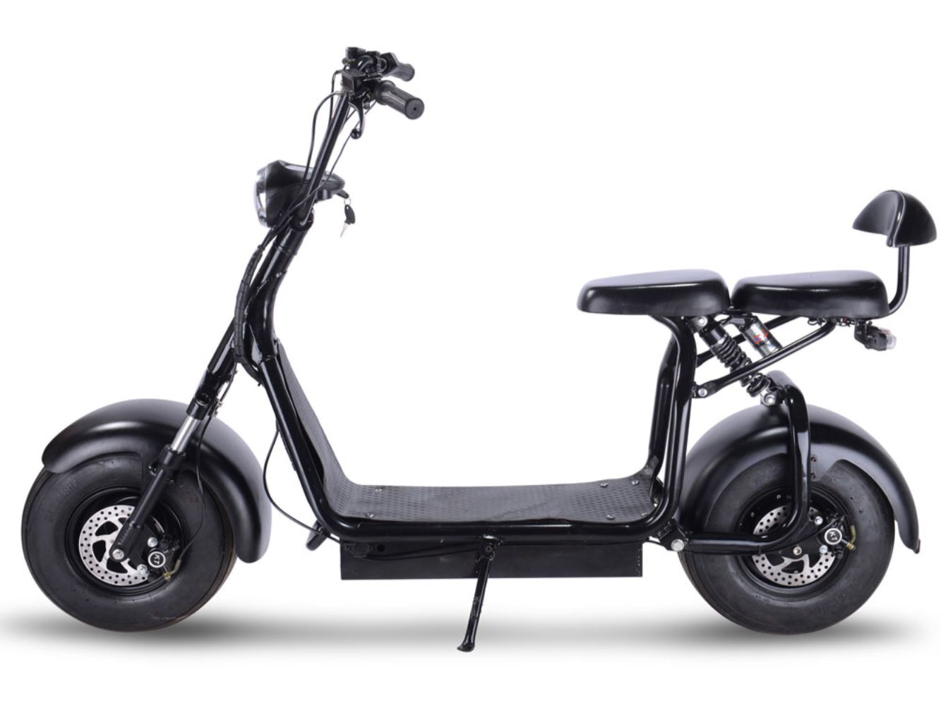 MotoTec Knockout 60v 1000w Electric Scooter Black