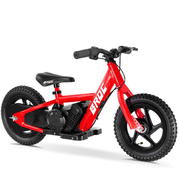 BROC USA 12-inch Balance Kids E-Bike - Red